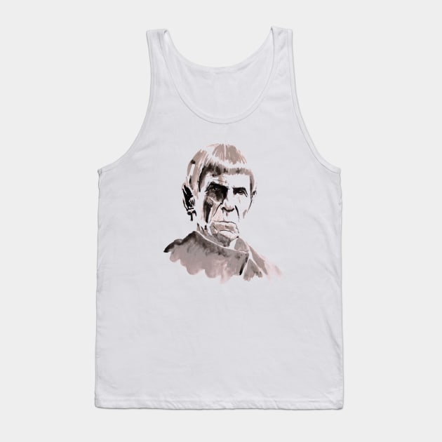 old spock Tank Top by pechane